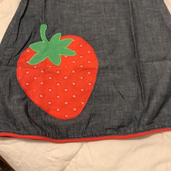 Gymboree strawberry chambray dress - Picture 4 of 7